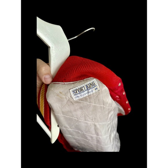 1940's Chicago Cardinals True Vintage Varsity Jacket Sz 44 - Picture 5 of 16